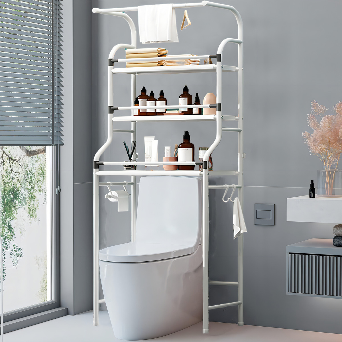 Etagetere de Rangement pour salle de bain