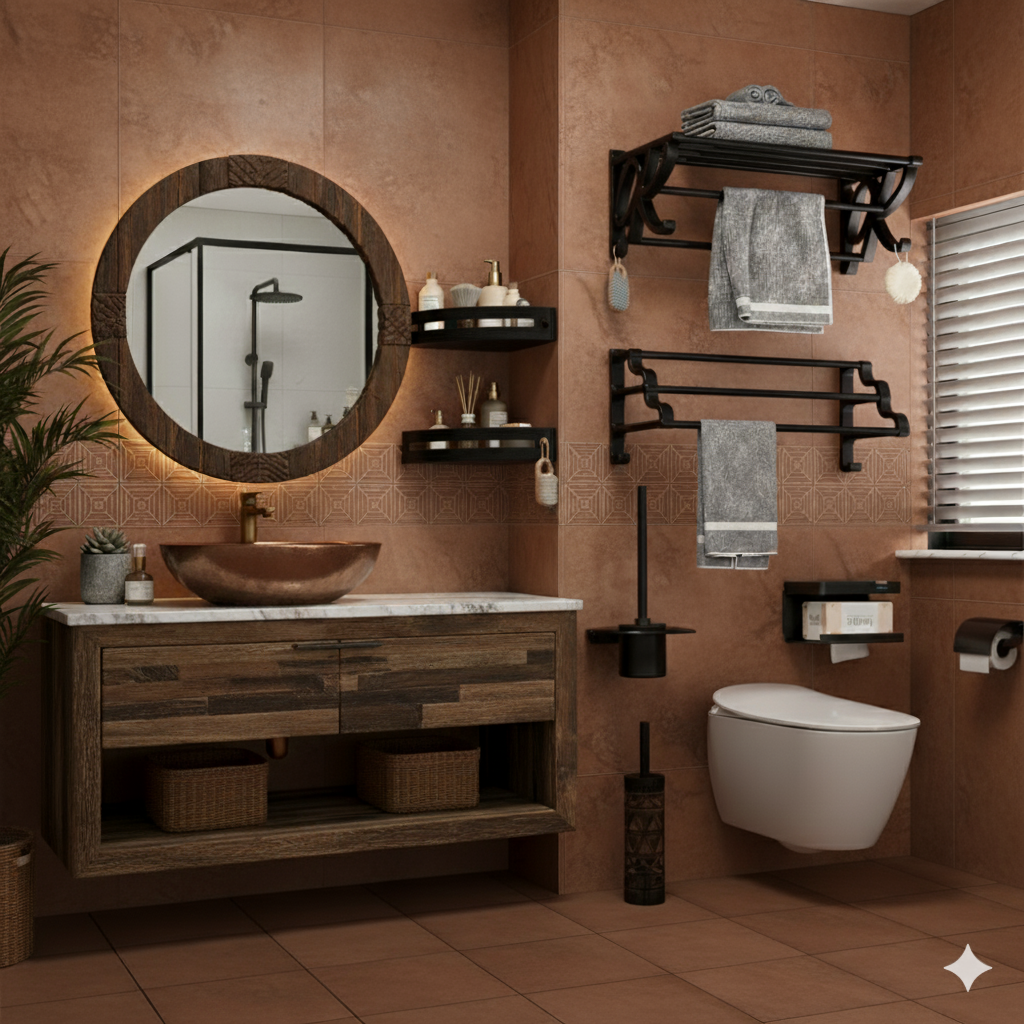 Etagere murale salle de bain