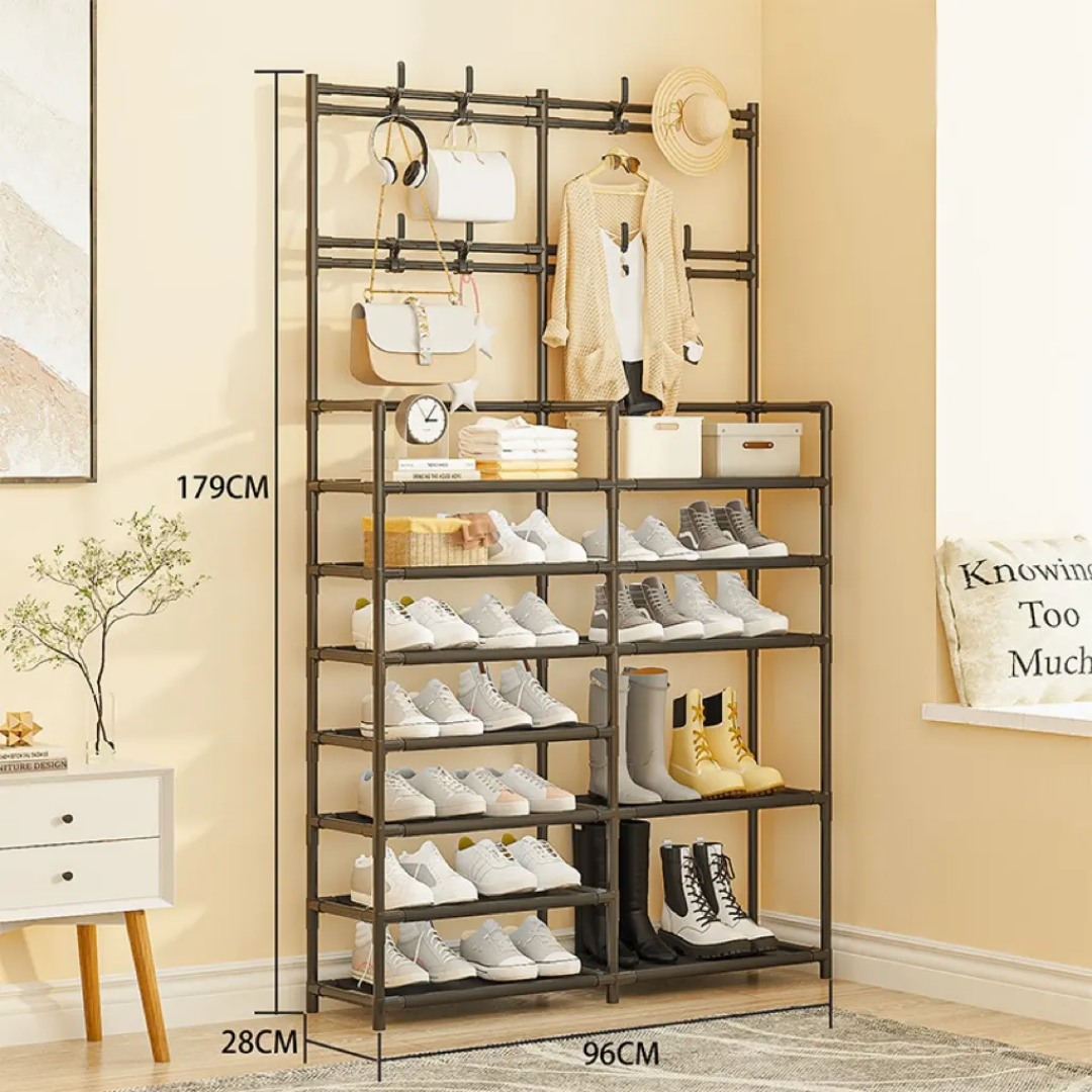 Etagere rangement de chaussures en fer